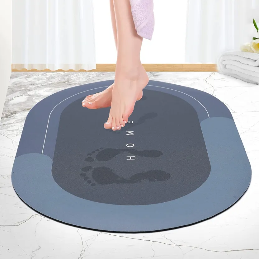 Kitchen Floor Mat Diatom Mud Pad Super Absorbent Bath Pad Anti