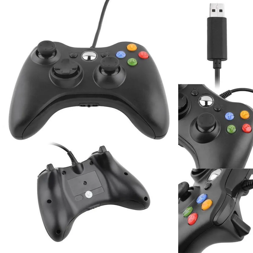 Usb Wired Joystick Gamepad Joypad Controller For Xbox 360 Console & Pc  Windows