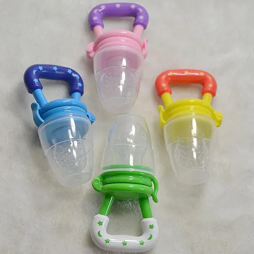 1PC Silicone Filter Baby Feeding Fruit Food Mordedor Rumia Baby Teether  Feed Bite Masticar Baby Nipple Teether Oral Care