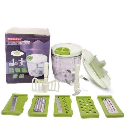 9 In 1 Vegetable Chopper,manual Food Chopper Onion Mincer Chopper