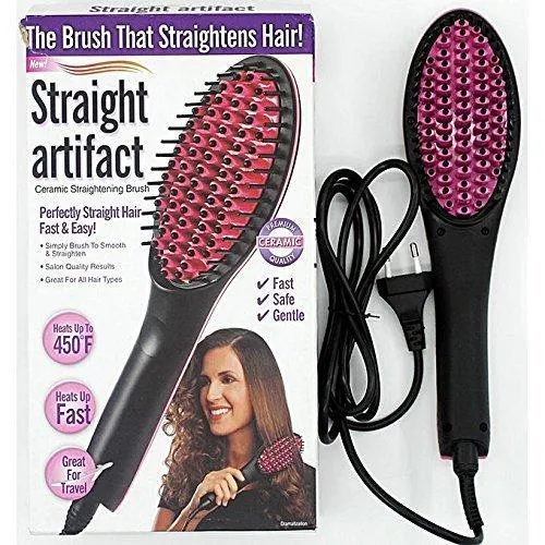 Simply straightener outlet electric hair straightener