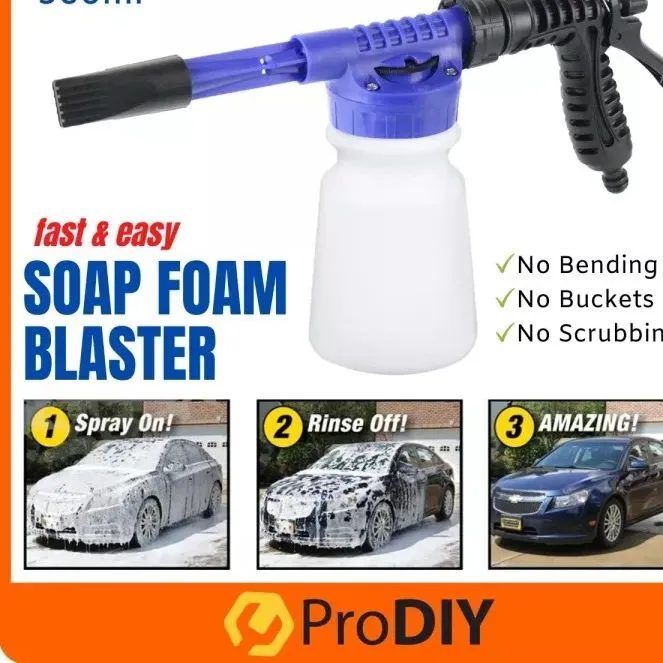 As Seen on TV Carwash Cannon Foam Soap Blaster