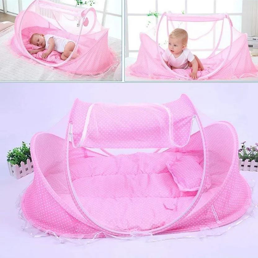 Baby mosquito shop net with music