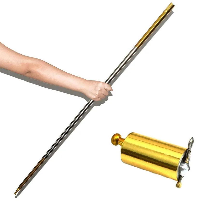 Telescopic Metal Magic Stick, Cane Magic Wand for Magician Stage, Great  Magic Trick Magic Accessories 