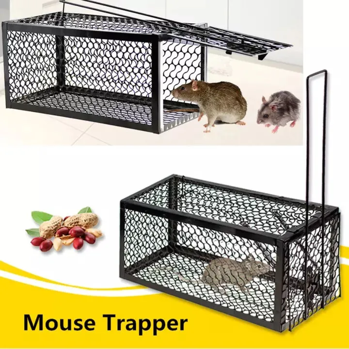 Rat Cage Mice Rodent Animal Control Catch Bait Hamster Mouse Trap