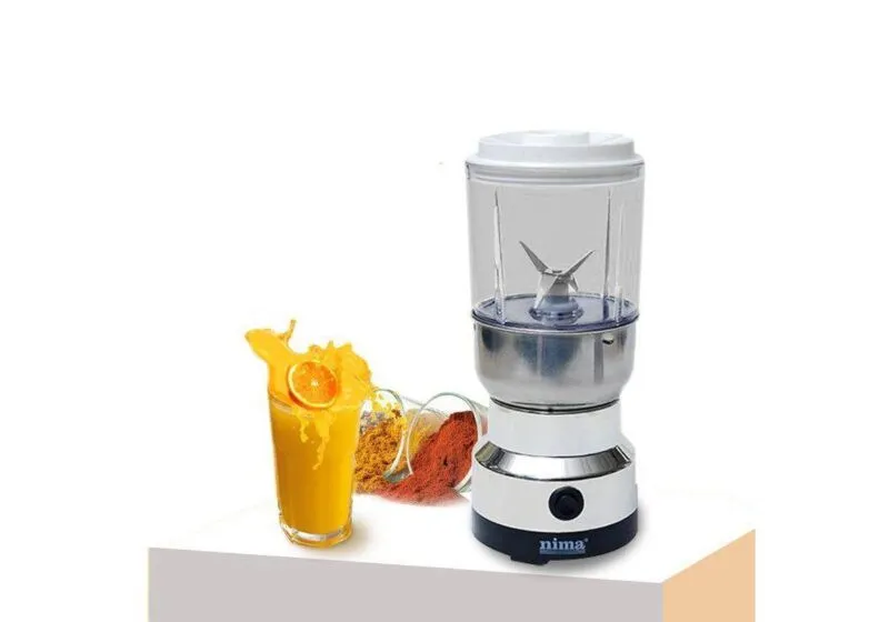 Nima 2 in 1 Electric Spice Grinder and Juicer - Silver