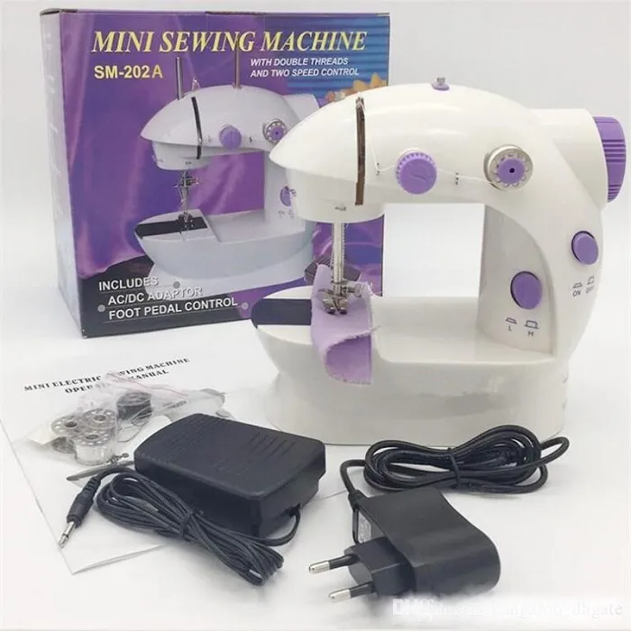 Mini Sewing Machine SM-202A - Portable Desktop Sewing Machine