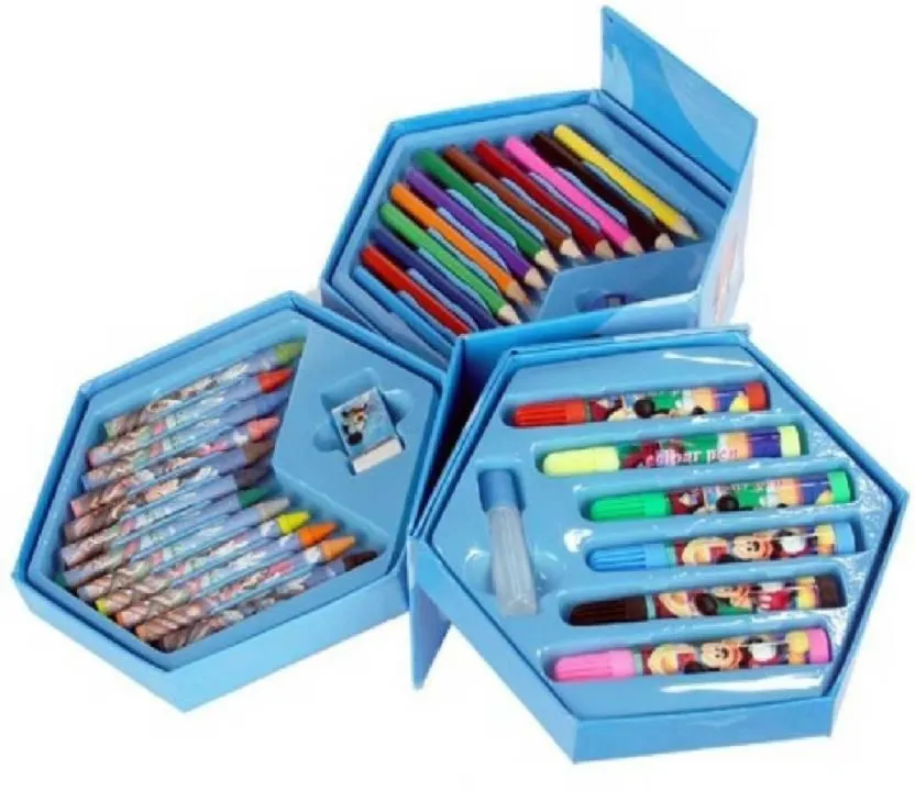 Colors Box Color Pencil,Crayons, Water Color, Sketch Pens Set for