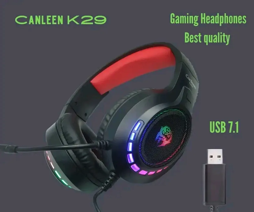 Canleen K21 Gaming Headphone Only USB 7.1 Buy Canleen K21 Gaming