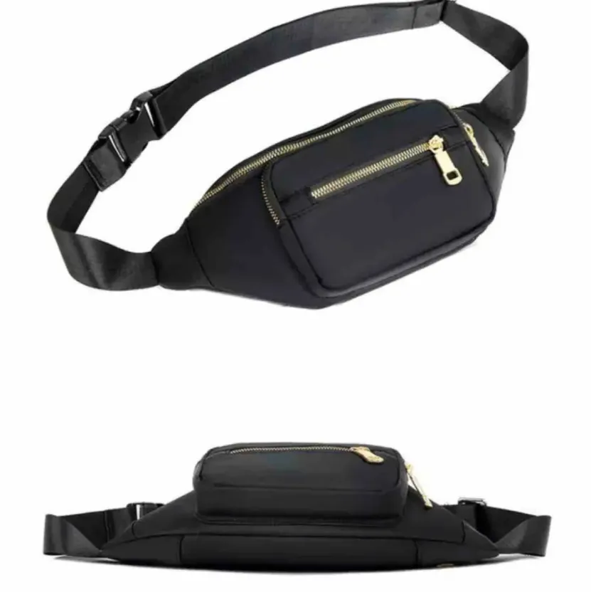 Plain Unisex Waist Pack Bag