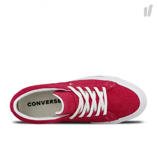 Converse one star premium suede outlet red