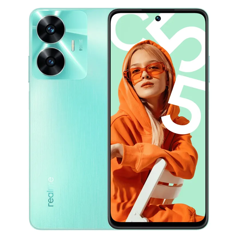 Realme C55 with 64 MP AI Camera & 33W SUPERVOOC charging