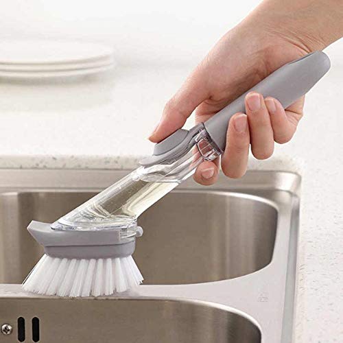 NepLiving Rotating Cleaning Brush Bathroom Kitchen Floor Scrub